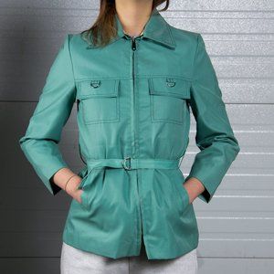 Vintage Vinyl Spring Coat